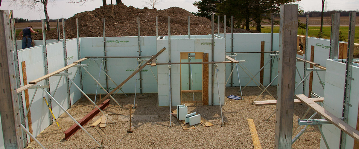wall to wall icf construction